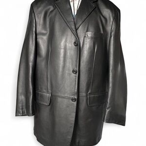 Stafford Black Leather Jacket